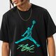 Férfi póló JORDAN PÓLÓ M J ESS JUMPMAN SS CREW dq7376-010 szín: fekete