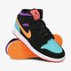 Gyerek sportcipők AIR JORDAN 1 MID GS  554725-083 szín: fekete