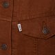Női mellények LEVI'S UJJATLAN PULÓVER SHRUNKEN 90S VEST 001w2-0003 szín: barna
