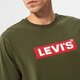 Férfi póló LEVI'S PÓLÓ SS RELAXED FIT TEE 16143-0524 szín: khaki
