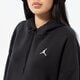 Női pulóver JORDAN PULÓVER KAPUCNIS ESSENTIAL OVERHEAD HOODIE dq4458-010 szín: fekete
