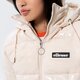 Női télikabát ELLESSE KABÁT PEHELY FORTI PADDED JACKET BEIGE sgp15933214 szín: bézs