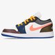 Gyerek sportcipők AIR JORDAN 1 LOW MMD dh7547-100 szín: multicolor