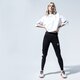 Női póló PUMA PÓLÓ EVIDE FORM STRIPE CROP TEE 59629802 szín: fehér