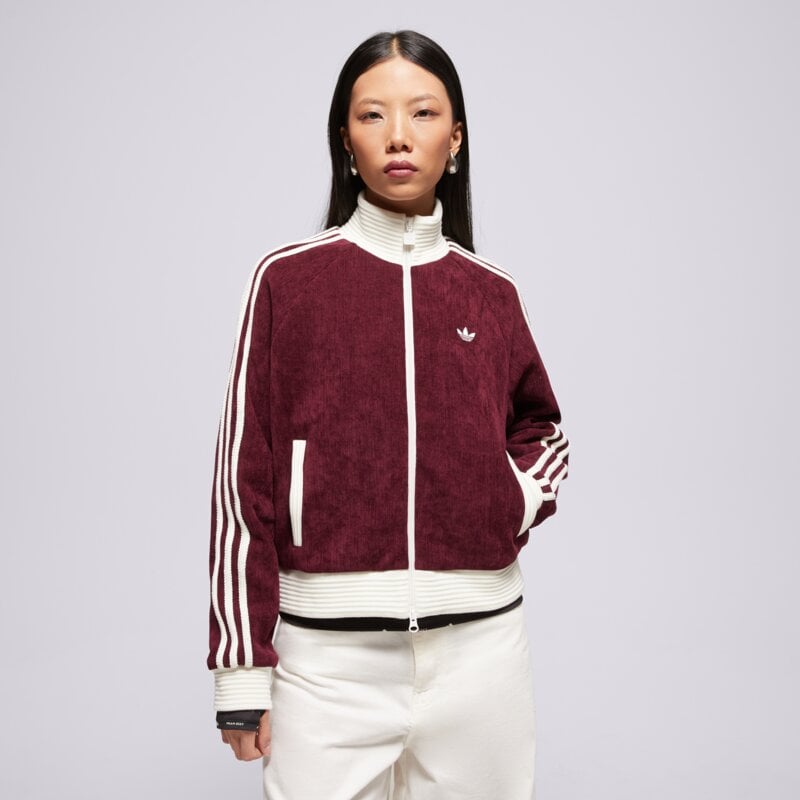 ADIDAS PULÓVER CIPZÁRAS VELOUR KNIT TRACK TOP