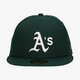 Férfi baseball sapka NEW ERA SAPKA WORLD SERIES 5950 ATHELITCS 60240615 szín: zöld