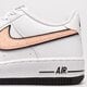 Gyerek sportcipők NIKE AIR FORCE 1 IMPACT GS NN WC  dz6307-100 szín: fehér