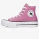 Női tornacipők CONVERSE CHUCK TAYLOR ALL STAR LIFT 571631c szín: rózsaszín