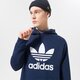 Férfi pulóver ADIDAS PULÓVER KAPUCNIS TREFOIL HOODY hk5298 szín: kék