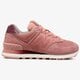 Női sportcipők NEW BALANCE WL574GRY DUSTED PEACH wl574gry szín: rózsaszín
