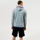 Férfi pulóver CHAMPION PULÓVER KAPUCNIS HOODED SWEATSHIRT 214986em006 szín: szürke