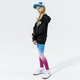 Gyerek pulóver ADIDAS PULÓVER KAPUCNIS HOODIE GIRL h32388 szín: fekete