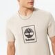 Férfi póló TIMBERLAND PÓLÓ STACK LOGO TEE ISLAND FOSSIL tb0a5zh1cy21 szín: bézs