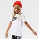 Gyerek póló NIKE PÓLÓ SPORTSWEAR GIRL ar5088-112 szín: fehér