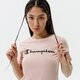 Női póló CHAMPION PÓLÓ CREWNECK PÓLÓ 113223ps157 szín: rózsaszín