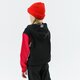 Gyerek pulóver JORDAN PULÓVER KAPUCNIS JUMPMAN BY NIKE HOODIE GIRL 45a761-023 szín: fekete