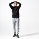 Férfi pulóver CONFRONT PULÓVER ESSENTIAL BLK SWEATSHIRT cf39blm39003 szín: fekete