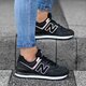 Női sportcipők NEW BALANCE WL574NBK wl574nbk szín: fekete