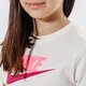 Gyerek póló NIKE PÓLÓ SPORTSWEAR GIRL ar5088-113 szín: fehér