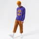 Férfi pulóver TIMBERLAND PULÓVER YC CORE TREE LOGO CREW NECK SWEATSHIRT tb0a2bj8cc61 szín: lila