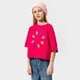 Gyerek póló ADIDAS PÓLÓ CROPPED TEE GIRL he4776 szín: rózsaszín