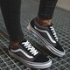 Női tornacipők VANS UA OLD SKOOL vkw6hr0w szín: szürke