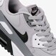 Gyerek sportcipők NIKE AIR MAX 90 MESH (GS)  833418-024 szín: szürke