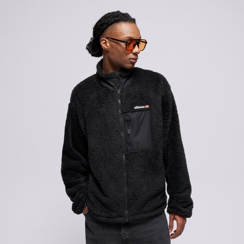 ELLESSE POLÁR CERVACOL FLEECE JACKET BLK