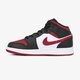 Gyerek sportcipők AIR JORDAN 1 MID  554725-066 szín: piros