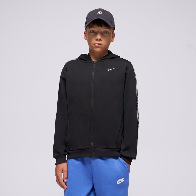 NIKE PULÓVER CIPZÁRAS KAPUCNIS K NSW DF CLUB+ POLY FZ HDY BO