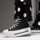 Női tornacipők CONVERSE CTAS DOUBLE STACK a14157c szín: fekete