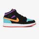Gyerek sportcipők AIR JORDAN 1 MID GS  554725-083 szín: fekete