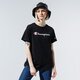 Női póló CHAMPION PÓLÓ LADY LOGO TEE 113864kk001 szín: fekete