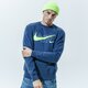 Férfi pulóver NIKE PULÓVER M NSW CREW PRNT PACK BB dd9699-410 szín: sötétkék
