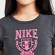 Gyerek póló NIKE PÓLÓ G NSW TREND BABY TEE GIRL fv5308-060 szín: szürke