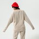 Női pulóver ADIDAS PULÓVER CREW hl0048 szín: bézs