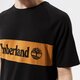 Férfi póló TIMBERLAND PÓLÓ YC SS CUT & SEW TEE tb0a22k40011 szín: fekete