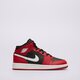 Gyerek sportcipők AIR JORDAN 1 MID BG dq8423-061 szín: piros