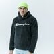 Férfi pulóver CHAMPION POLÁR HOODED TOP 214973kk001 szín: fekete