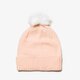 Gyerek téli sapka CONVERSE SAPKA TÉLI FUR POM KNIT 562421 szín: rózsaszín