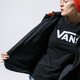Női télikabát VANS KABÁT DRILL CHORE COAT MTE WMN vn0a4bfablk1 szín: fekete