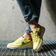 Gyerek sportcipők NIKE AIR FORCE 1 LV8 3 (GS) ar7446-700 szín: sárga