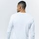 Férfi póló CHAMPION PÓLÓ LONG SLEEVE CREWNECK PÓLÓ 214756ww001 szín: fehér