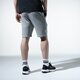 Férfi rövidnadrágok CHAMPION RÖVIDNADRÁG LOGO SHORTS 215497em006 szín: szürke
