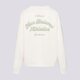 Női pulóver NEW BALANCE PULÓVER LINEAR HERITAGE FLEECE CREW wt53516pef szín: bézs