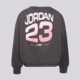 Gyerek pulóver JORDAN PULÓVER JUMPMAN CLUB PLEATED FLC CREW GIRL 45f410-g0t szín: fekete