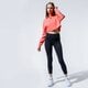 Női pulóver NIKE PULÓVER AIR cj3115-814 szín: korall