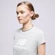 Női póló NEW BALANCE PÓLÓ NB ESSENTIALS STACKET LOGO TEE wt31546ag szín: szürke