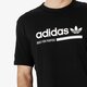 Férfi póló ADIDAS PÓLÓ SS TEE KAVAL dv1922 szín: fekete