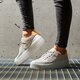 Női sportcipők NIKE W AIR FORCE 1 SAGE LO bv1976-100 szín: bézs